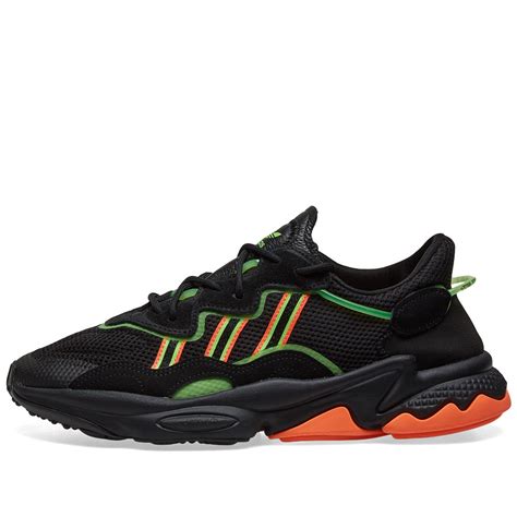 adidas ozweego black purple green|adidas ozweego black price.